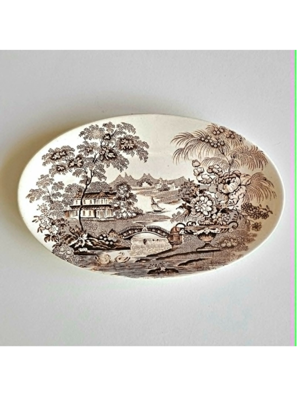 Vintage Royal Staffordshire "Tonquin" Underplate – Clarice Cliff - England 5.5"